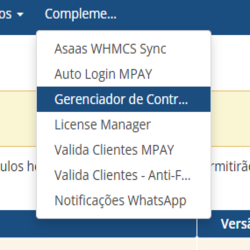 Contratos - Modules Pay