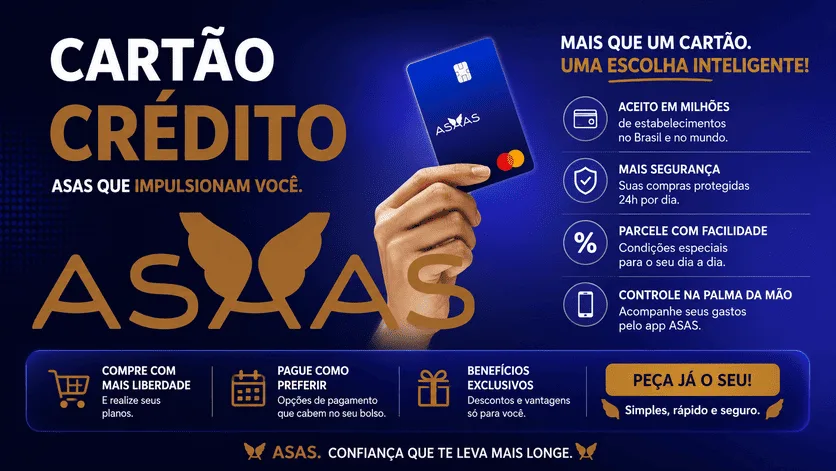 Cartão Crédito Asaas