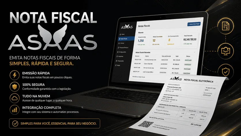 Addon Nota Fiscal Asaas